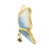 Jay Strongwater Blue Papillon Butterfly Ornament