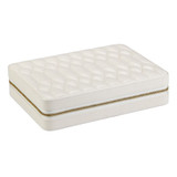 WOLF - Lauren Large Zip Case in Ivory