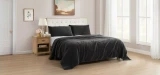 Cloud9 Design Madison Charcoal Quilt Set