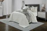 Cloud9 Design Sayra Ivory Quilt Set