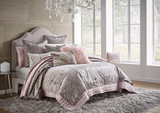 Cloud9 Design Zilar Grey Velvet Duvet Cover