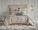 Cloud9 Design Granite Pink Linen Duvet Cover