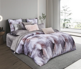 Cloud9 Design Amber Grey Abstract Duvet Cover
