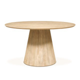 World Interiors - Calabasas 54" Dining Table in Natural White