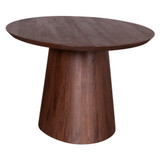 World Interiors - Calabasas 86" Oval Dining Table in Toffee Nut