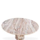 World Interiors - Giza 38" Coffee Table in Brown Toronto Marble