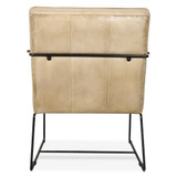 World Interiors - Melbourne Accent Chair in Antique Ivory