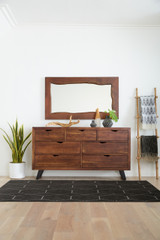 World Interiors - Nottingham Dresser with Walnut Finish