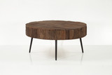 World Interiors - Palm Desert Modern Reclaimed Wood Coffee Table