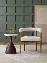 World Interiors - Palm Desert Modern Marble Side Table