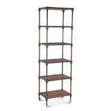World Interiors - Paxton-Bookshelf 80in -reclaimed Teak