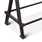 World Interiors - Paxton Iron Gathering table 66 Inch