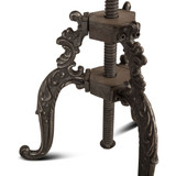 World Interiors - Regina-Stool 16in-reclaimed teak