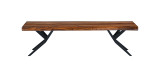 World Interiors - Rosewood 68" Bench in Natural Sheesham