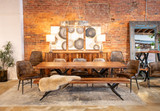 World Interiors - Rosewood 90" Bench in Natural Sheesham
