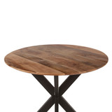 World Interiors - Santa Margherita 42" Round Gathering Table in Natural Finish