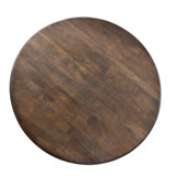World Interiors - Toulon 48" Round Dining Table in Weathered Mango