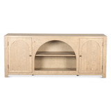 World Interiors - Valencia 80" Sideboard in Gray Birch