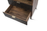 World Interiors - Vallarta Night Chest in Mango Wood with Two Tone Finish