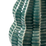 Villa & House - Quinn Lamp with 17" Papyrus Shade - Veridian Green