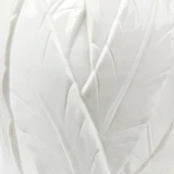 Villa & House - Tobacco Leaf Lamp with 17" Papyrus Shade - Blanc de Chine