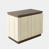 Global Views Emory Chest - Wire-Brushed Eucalyptus & Resin