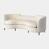 Global Views Lauren Sofa - Avoletta White