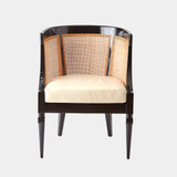 Global Views Naomi Cane Chair - Black