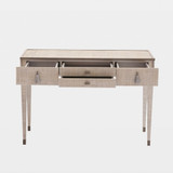 Global Views Argento Glass for Ann Gish Desk - Clear