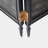 Global Views Josephine Screen - Blackened Oak