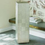 Global Views Punch Pedestal - Silver