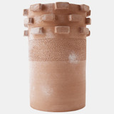 Global Views Gear Side Table - Natural Terracotta