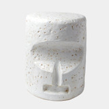 Global Views Gilles Side Table - Glazed Ceramic