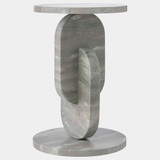 Global Views Link Table - Green Marble