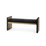 Villa & House Odeon Large Bench or Coffee Table Cushion in Black