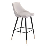 Zuo Modern - Piccolo Barstool Gray Zuo Modern - Piccolo Barstool Gray