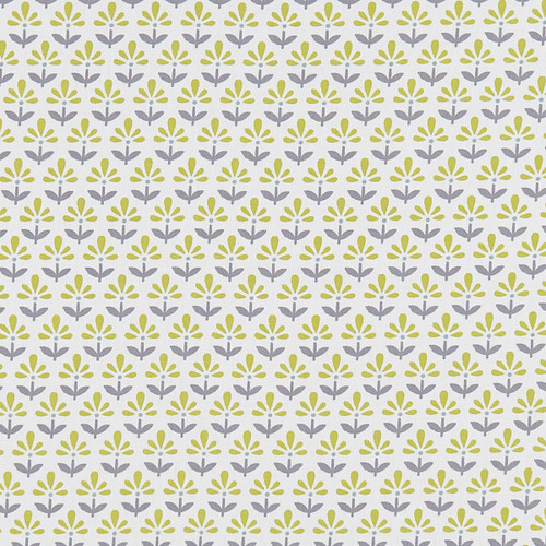 F1373/03.Cac.0 Fleur in Chartreuse/Charcoal