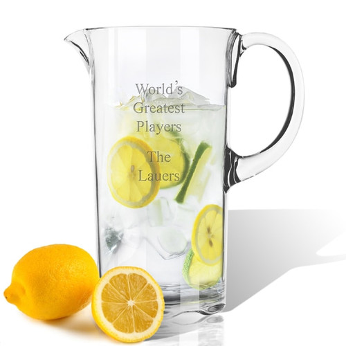 Personalized Tritan Pitcher 55 Oz : Golf  With Name