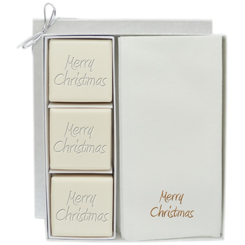 Eco-Luxury Courtesy Gift Set - Merry Christmas