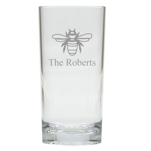 Personalized Bee Cooler: Set Of 6 (Glass)