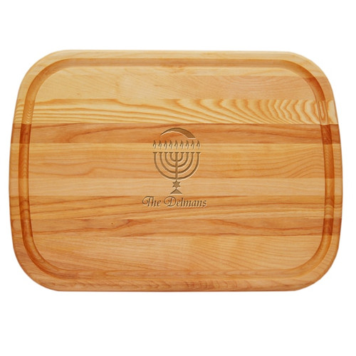 Everyday Board: Large Personalized Menorah