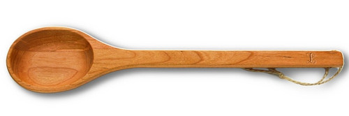 15'' Cherry Wooden Spoon - Personalized With Initial