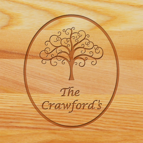 Cutting Board - Personalized (Tree Of Life)