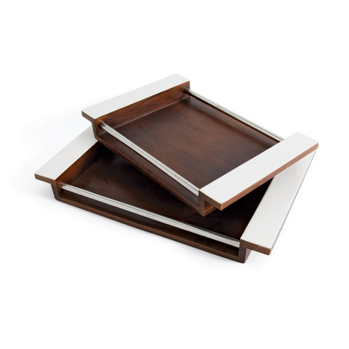 Set of Two Amity Trays