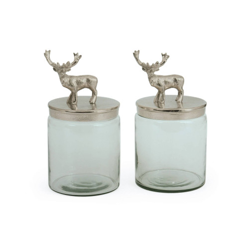 Pair of Bambee Jars