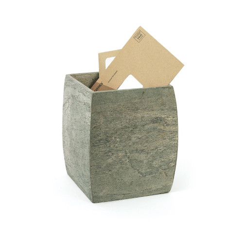 Slate Waste Basket