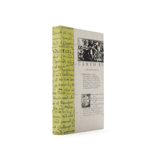 Linear Foot of Chartreuse Script Books