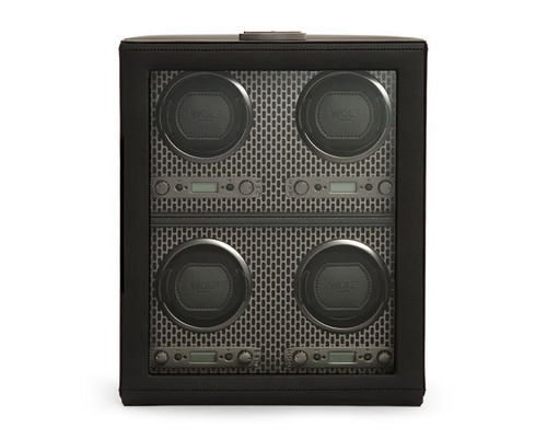 Wolf - Axis 4 Piece Watch Winder in Powder Coat (469503)