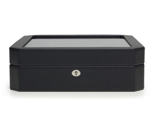 Wolf - Windsor 15 Piece Watch Box in Black/Purple (458503)