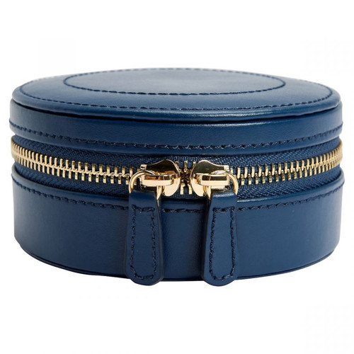 WOLF SOPHIA ROUND ZIP CASE INDIGO